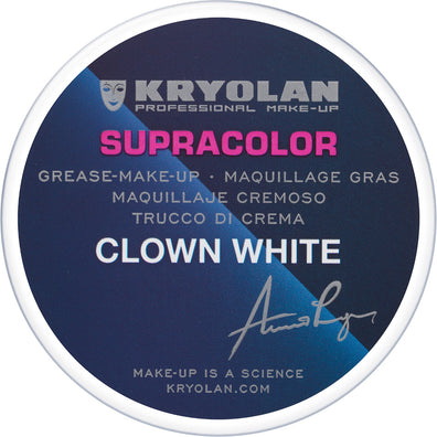 Kryolan Supracolor Clown White 80g